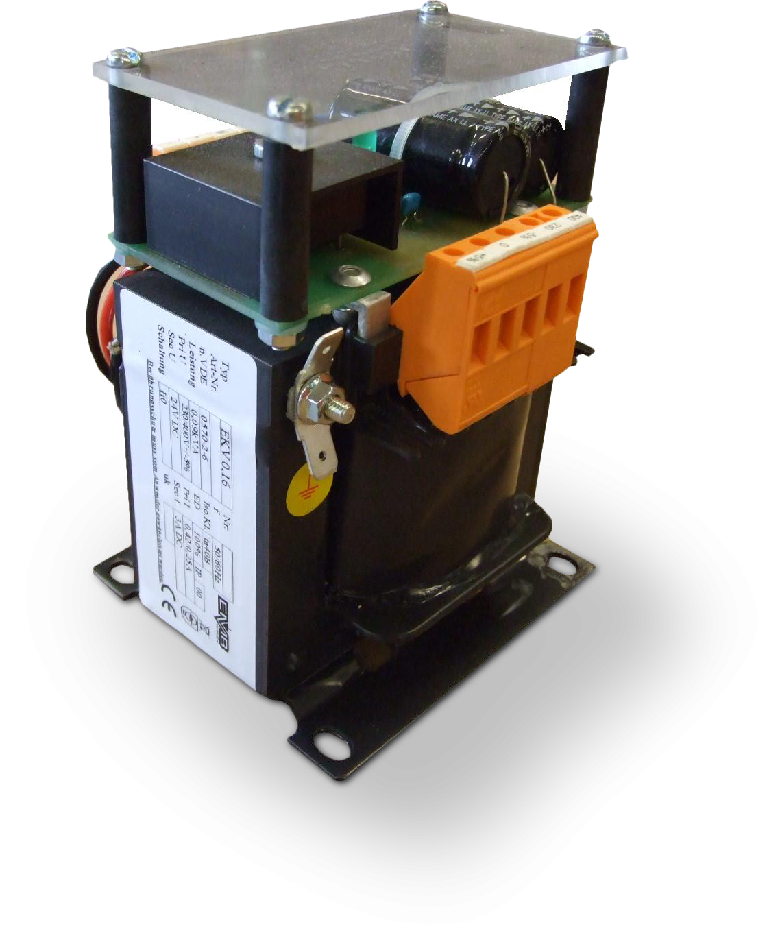 Produktfoto von Netzgeräten in Standardausführung, industrielle Stromversorgung.